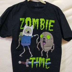 Zombie Time Adventure Time Graphic Tee (M)
